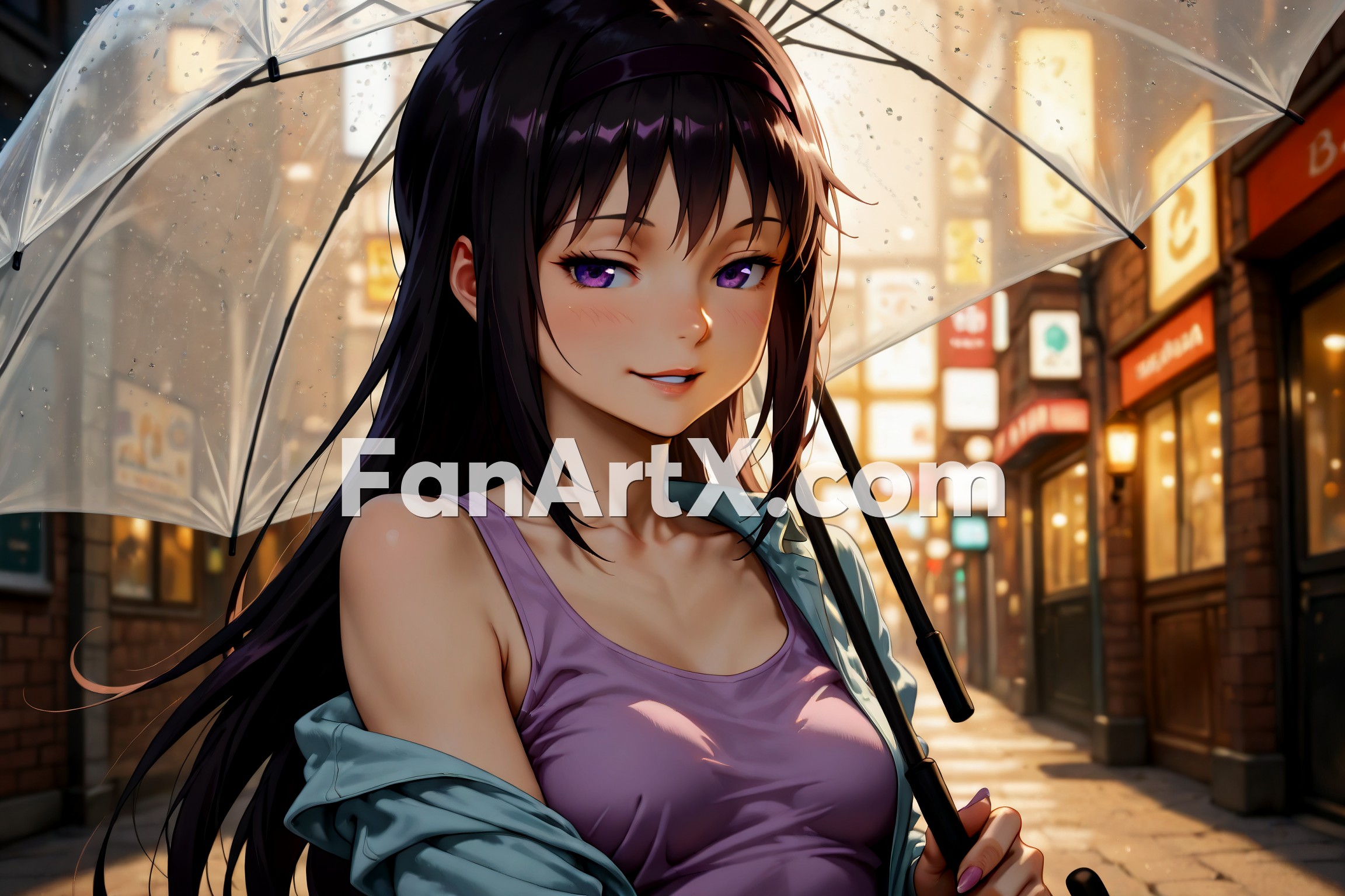 Akemi Homura Puella Magi Madoka Magica Fanart 8065750
